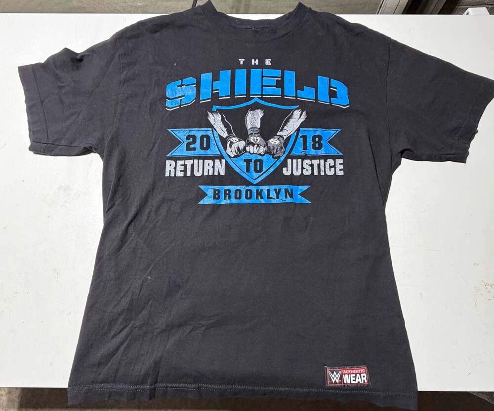 WWE The Shield 2018 Return To Justice Brooklyn T-Shirt